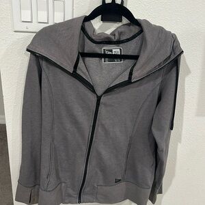 New Era® Women's Sueded Cotton Blend Full-Zip Hoodie